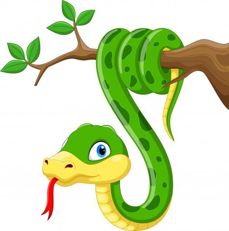 Dibujos animados lindo serpiente verde e... | Premium Vector #Freepik #vector #caracter #animal #serpiente #mascota Cartoon Reptiles, Anaconda Verde, Pics Of Snakes, Snakes For Kids, Free Cartoon Characters, Zoo Project, Snake Illustration, Snake Head, School Painting