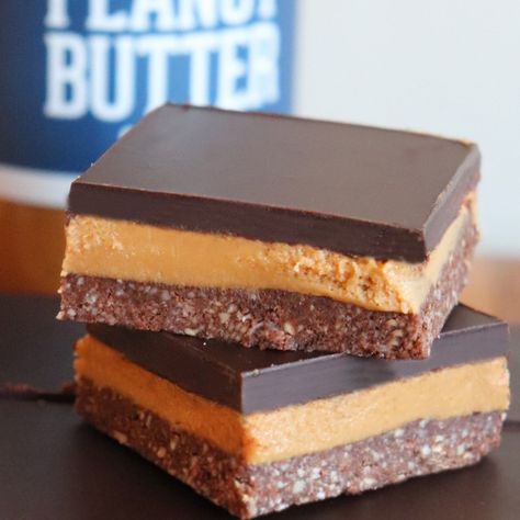 Raw Peanut Butter Slice, Peanut Butter Slice, Jelly Bars, Home Chocolate, Peanut Butter Squares, Coconut Slice, Chocolate Slice, Caramel Slice, Coconut Peanut Butter