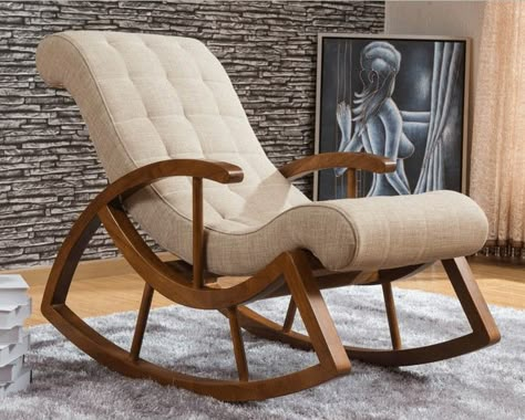 Modern Lounge Chair Design, Luxury Office Chairs, Rocking Chair Plans, Wood Chair Design, Furniture Design Inspiration, Wooden Sofa Designs, Furniture Details Design, 카드 디자인, Bed Furniture Design