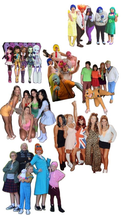 5 Costume Group, Five Person Halloween Costumes, Cute Group Halloween Costumes, Classy Halloween Costumes, Matching Halloween Costumes, Classy Halloween, Halloween Coustumes, Matching Halloween, Group Halloween Costumes