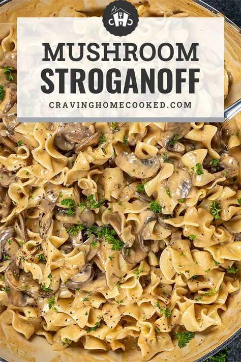 Savor the rich flavors of my easy Mushroom Stroganoff. A perfect vegetarian delight packed with a variety of mushrooms and a creamy sauce! #MushroomStroganoff #VegetarianRecipes #EasyDinnerIdeas #HealthyEating #ComfortFood #HomeCooking #RecipeOfTheDay #CookingAtHome #Foodie #TastyVegetarian #MeatlessMonday #PastaLovers #DeliciousFood #CookingInspiration #VegetarianCooking Easy Mushroom Stroganoff Recipe, Mushroom Stroganoff Crockpot, Creamy Mushroom Stroganoff, Vegetarian Mushroom Stroganoff, Mushroom Stroganoff Vegetarian, Easy Mushroom Stroganoff, Vegetarian Stroganoff, Crock Pot Stroganoff, Crockpot Mushrooms