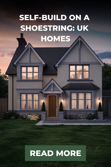 Discover how to create your dream home on a shoestring budget in the UK. Get practical tips, design ideas, and expert advice for affordable self-build housing. Self Build Houses Uk, Small Balconies, Prefabricated Homes, Shoestring Budget, Houses Uk, Tips Design, Self Build Houses, Self Build, Building Homes