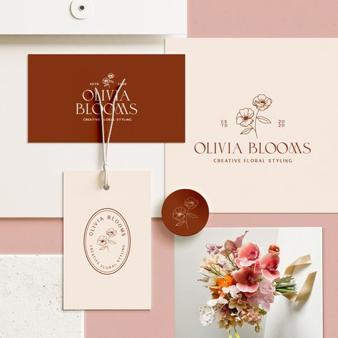 Luxury Flowers Aesthetic, Logo For Flower Shop, Elegant Logo Design Luxury, Floral Logos, Logo Design Luxury, Flowers Business, Botanical Logo, Logo Options, Logo Flower