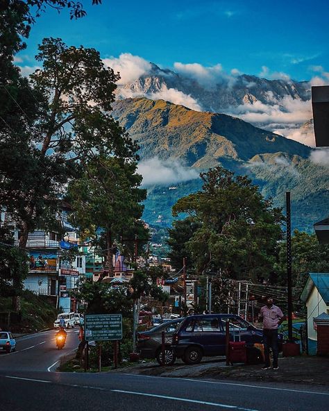 Kangra Life on Instagram: “Dharamshala is ❤  Pic credit @abhiandnow - . .. Follow - @kangra_life .. .. .. A regular street scene from Dharamsala, where at every…” Dharamsala, Shimla, In The Shadows, Himachal Pradesh, Beautiful Mountains, The Shadows, Incredible India, Street Scenes, Dream Destinations