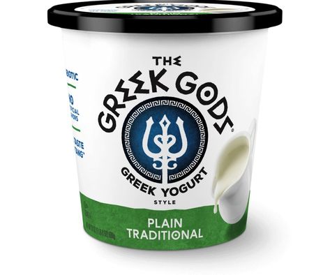 Plain Traditional – The Greek Gods Yogurt Greek Gods Yogurt, Milk Nutrition Facts, The Greek Gods, Milk Nutrition, Plain Yogurt, Packaged Food, Greek Style, Plain Greek Yogurt, Nutrition Advice