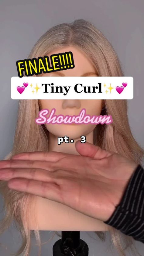 Heather Chapman Hair(@heather_chapman_hair) on TikTok: 🥤 for straw • 🍡 for skewer #finale #winner #tinycurls #hair #hairtok Straw Hair Curls, Curling Hair With Straws, Straw Curls, Tiny Curls, Curling Hair, Skewers, Heathers, Straw, Hair