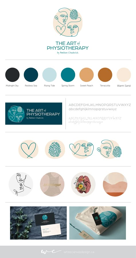 Logo Design, Branding, Icon Design, Brand Identity, Line Work, Line Art, Natural, Earthy Colour Palette, Natural Colour Palette, Warm Tones, Cool Tones, Warm Colour Palette, Cool Colour Palette, Mood Board, Inspo, Brand Inspiration, Nature, Body, Physiotherapy Branding, Mind, Brain, Heart, Earth Tones, Web Design, Fonts, Pretty Branding, Vancouver, Vancouver Branding, Langley Physiotherapy Brand Identity, Femine Logo Design, Medical Spa Color Palette, Earth Tone Logo, Physiotherapy Branding, Physiotherapy Logo Design, Mind Logo Design, Mindfulness Logo, Pretty Branding