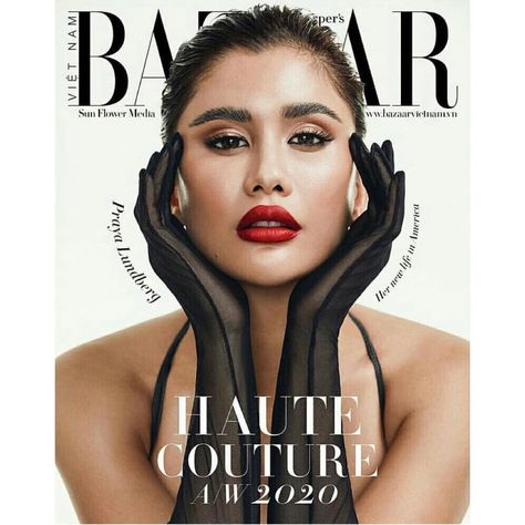 Stylist | Personal Shopper on Instagram: “Harper’s Bazaar Vietnam September Cover featuring @prayalundberg 🖤 Photographer @dennisleupold Make up @patrickta Hair @glencocoforhair…” Praya Lundberg, Magazine Style Website, Harpers Bazaar Covers, Bazaar Magazine, Harpers Bazaar Magazine, Esquire Magazine, Personal Branding Photoshoot, Fashion Magazine Cover, V Magazine