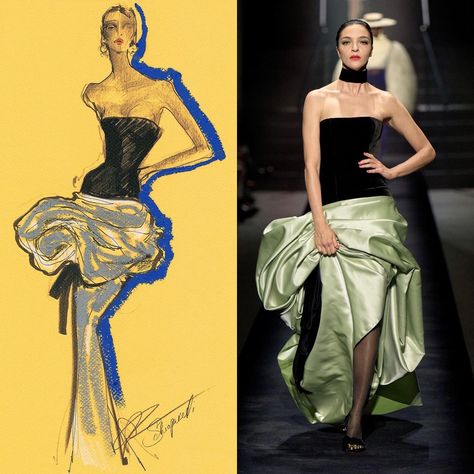 Fashion week, fashion outfits, fashion dresses, fashion show, runway fashion, runway, ootd, couture, couture fashion, fashion model poses, high fashion, Schiaparelli, Maria Carla Boscono, Grace Elizabeth, Maty fall, Mika Schneider, sketch, hand drawn, art Schiaparelli Sketches, Schiaparelli Illustration, Schiaparelli Skirt, Schiaparelli Fashion Illustration, Haute Couture Sketches Illustration, Runway Sketches Illustration, Ballroom Fashion, Fashion Design Drawings, Fashion Inspiration Design