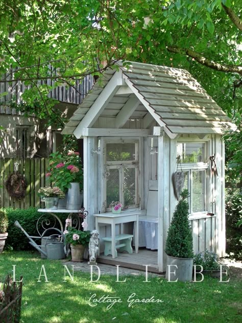 The Secret Garden, Garden Buildings, Old Doors, Garden Structures, Garden Cottage, Garden Spaces, Outdoor Rooms, Garden Shed, Garden Room