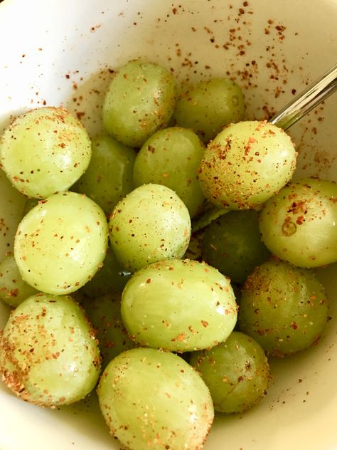 Grapes and Tajin. Mexican Snacks, Pancake Recipes, Pancake Recipe, Bad Bunny, Food Obsession, Interesting Food Recipes, Pretty Food, Yum Yum, Grapes