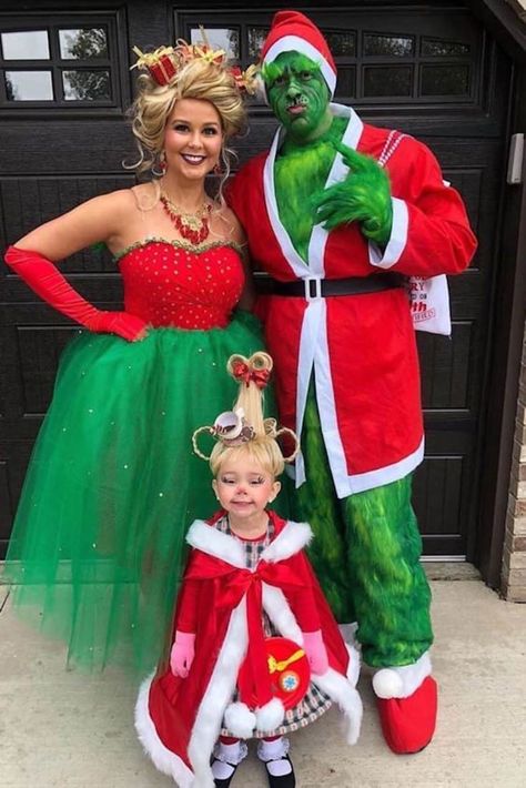 Halloween Costume Couple, Family Themed Halloween Costumes, Sibling Halloween Costumes, Pregnant Halloween Costumes, Themed Halloween Costumes, Christmas Dress Up, Carnaval Costume, Christmas Fancy Dress, Halloween Costumes For 3