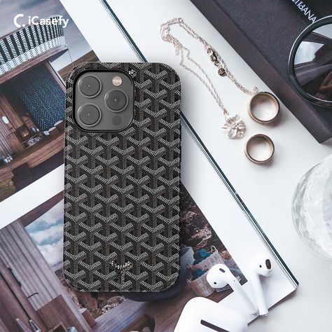 Goyard Phone Case Black Pattern Goyard iPhone Samsung Pixel & More https://icasefy.com/products/goyard-phone-case-black-pattern-goyard-iphone-samsung-pixel-more iCasefy #Bestseller Goyard Phone Case, Goyard Pattern, Black Phone Case, Pattern Phone Case, Iphone Cover, Black Pattern, Timeless Elegance, Everyday Wear, Smartphone