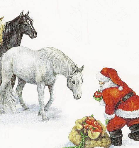 Christmas Horse Drawing Easy, Horse Christmas Cards, Winter Artwork, Christmas Horse, Horse Christmas, Horse Sketch, Christmas Portraits, Christmas Horses, Christmas Sentiments