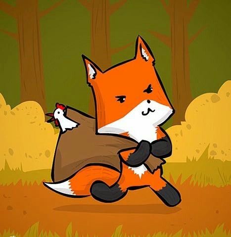 Fox Stole, Fox Illustration, Cute Fox, A Chicken, Superman, Pikachu, Bat, Fox, Chicken