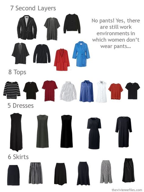 Capsule Wardrobe Skirts And Dresses Only, Skirt Capsule Wardrobe, Modest Capsule Wardrobe, Medieval Outfits, Capsule Wardrobe Dresses, Minimalist Goth, Realistic Fashion, Workwear Capsule Wardrobe, Project 333