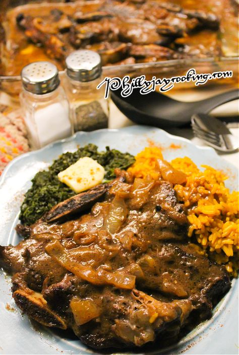 McCloud's Southern Smothered Beef Short Ribs 29 Smothered Ribs In Gravy, Southern Short Ribs Recipe, Smothered Ribs, Smothered Beef, Beef Short Rib Recipes, Short Ribs Recipe, Louisiana Recipes, Campbell Soup, Comfort Dishes