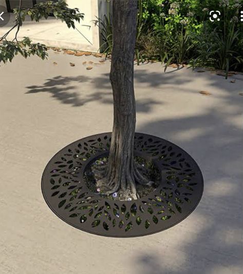 Tree Grate, Public Space Design, Building Elevation, Tree Base, Entrance Design, Garden Layout, Urban Landscape, Dream Garden, Yard Landscaping