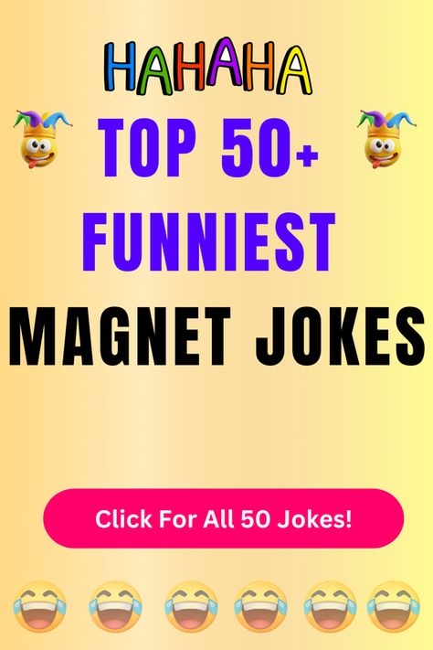 Check Out The Top 50+ Funny Magnet Jokes And Puns. Click For All 50+ Hilarious Magnet Jokes! Jokes And Puns, Funny Magnets, After Break Up, Saying Sorry, Finding True Love, Very Funny Jokes, Types Of Music, Keep Fit, Stick It Out