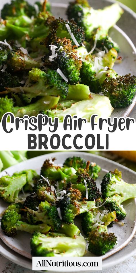 Try our air fryer recipe that's not only packed with taste but also low in calories! Perfect for a quick low calorie dinner or easy side dish for a family get-together. Enjoy this healthy recipe! Low Calorie Air Fryer, Low Calorie Dinner, Low Cal Dinner, Air Fryer Broccoli, Easy Side Dishes, Toddler Healthy Snacks, Air Fryer Recipe, Low Calorie Dinners, Ninja Recipes