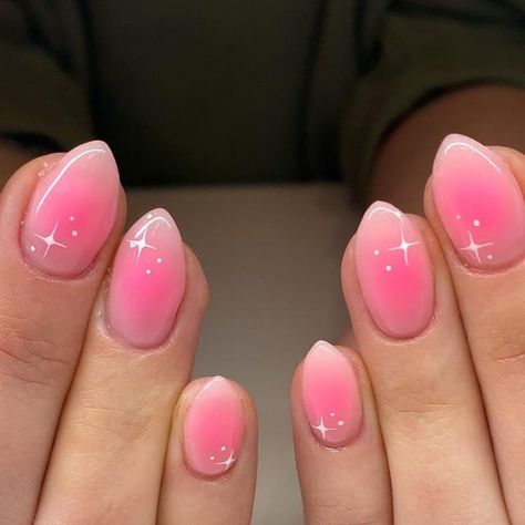 utah nail tech | hailey on Instagram: "pink aura for love season 🩷✨ • • • #valentinesnails #valentinesnailsdesign #valentinesnailsart #utahnails #utahnailtech #utahnailinspo #nailinspo #naturalnails #luminary #luminarynails #nailart #nailsofutah #luminarynailsystems #naildesign #nailideas #nailsnailsnails #nailsdesign #nailaddict #naillove #nailjunkie #nails2inspire #nailartist #nails4today #nailinspiration #nailtrends #nailitdaily #nailgoals" Aura Nails On Natural Nails, Light Pink Aura Nails, Pink Aura Nails Short, Aura Nails Light Pink, Aura Blush Nails, Luminary Valentine Nails, Luminary Nails Design, Pink Aura Nails With Flowers, Utah Nails