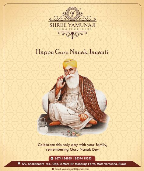 Guru Nanak Jayanti Creative Ads, Guru Nanak Jayanti Creative, Creative Ads Ideas, Guru Purab, Happy Guru Nanak Jayanti, Nanak Jayanti, Guru Nanak Jayanti, World Earth Day, Posts Ideas