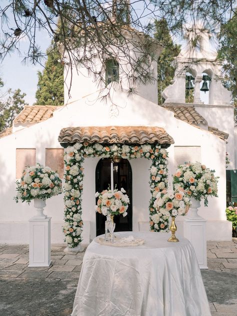 Corfu Wedding Venues, Greece Wedding Venues Greek Islands, Corfu Wedding, Palaiokastritsa Corfu, Corfu Monastery, Grecotel Corfu Imperial, Exquisite Gardens, Bistro Style, Greek Wedding