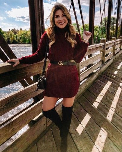 Maroon Sweater Dress Outfit, Burgundy Sweater Dress Outfit, Burgundy Dress Outfit Winter, Maroon Dress Outfit, Burgandy Sweater, Burgundy Dress Outfit, Maroon Sweater Dress, Burgundy Sweater Dress, Sweater Dress Outfit