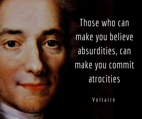 Voltaire Quotes, Provoking Quotes, Stoic Quotes, Philosophical Quotes, Make You Believe, Philosophy Quotes, Literary Quotes, Quotable Quotes, Wise Quotes