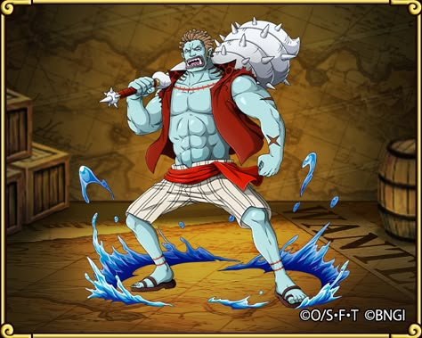 Fish Man Island One Piece, Fishman One Piece, One Piece Fishman Oc, One Piece Oc Male Marine, One Piece Fishman, One Piece Viking Character, Fishman Island, One Piece Beast Pirates, Pirate Crew