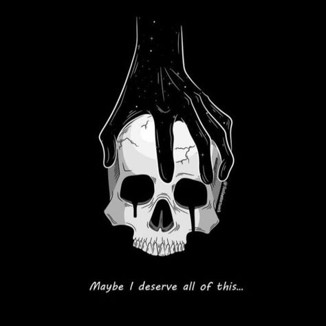 Bones Wallpaper Skull Art, Losing Your Mind Art, Skeleton Art Dark, Skeleton Art Aesthetic, Skeletons Wallpaper Aesthetic, Small Widget, Skeleton Artwork, Skull Quote, Meaningful Drawings