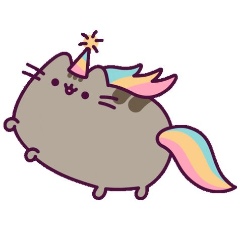 Pusheen Gif, Pusheen Unicorn, Blue Velvet Cupcakes, Pusheen Stickers, Events Theme, Sparkle Unicorn, Pusheen Cute, Pusheen Cat, Unicorn Stickers