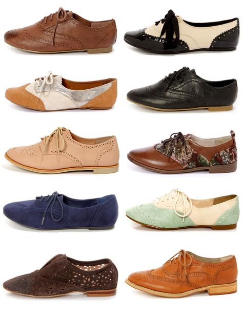 Vintage Style Shoes, Oxford Shoes Outfit, Oxfords Shoes, Oxford Flats, Moda Vintage, Mode Inspo, Junior Outfits, Crazy Shoes, Shoe Obsession