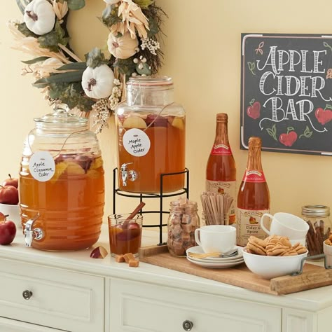 Apple Cider Bar, Pumpkin Theme Baby Shower, Lil Pumpkin Baby Shower, November Baby Shower, Pumpkin Patch Birthday, Fall Baby Shower Themes, October Baby Showers, Cider Bar, Christmas Tree Shops