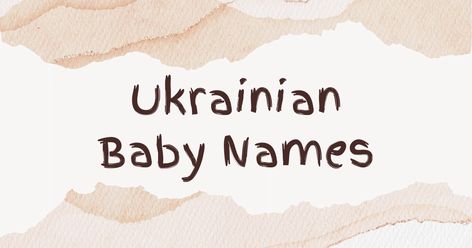 Check out our list of best Ukrainian names or generate your own Ukrainian boy or girl names via AI. Russian Male Names, Slavic Boy Names, Ukrainian Names, Polish Baby Names, Russian Boy Names, Baby Names Ideas, Names Generator, Names Ideas, Name Generator