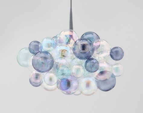 TheLightFactory - Etsy Canada Custom Chandelier, Bubble Chandelier, Indoor Lighting Fixtures, Bubble Lights, Statement Lighting, Kitchen Lighting Fixtures, Spokane Wa, Ethereal Beauty, Contemporary Lighting