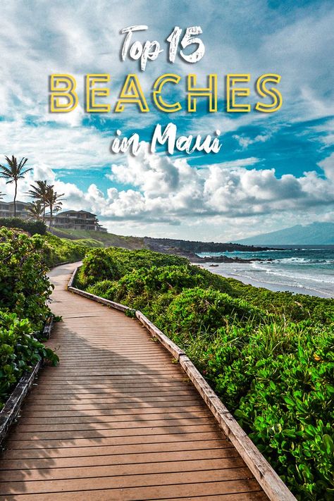 Maui Bucket List, Maui Beaches, Best Beaches In Maui, Hawaii Trip Planning, Maui Snorkeling, Maui Itinerary, Maui Activities, Wailea Beach, Hawaii Things To Do