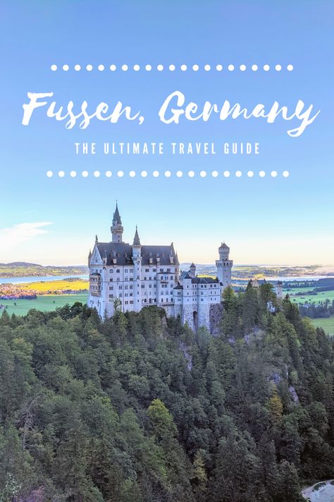 Fussen Germany Things To Do, Germany Photoshoot, Fussen Germany, Romantic Road Germany, Germany Cities, Germany Places, Europe Trip Planning, Germany Food, Germany Travel Guide