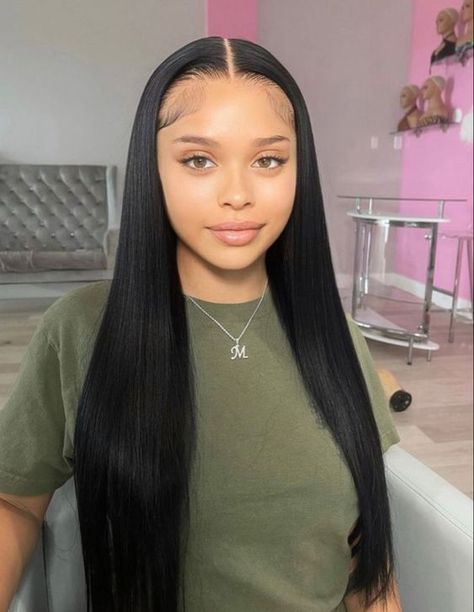 flat iron hairstyles african Americans Affordable Lace Front Wigs, Black Hair Wigs, Frontal Wig Hairstyles, Wigs Glueless, Human Hair Lace Front Wigs, Ethnic Hairstyles, Hair Lace Front Wigs, Glueless Wig, Lace Front Wigs Human Hair