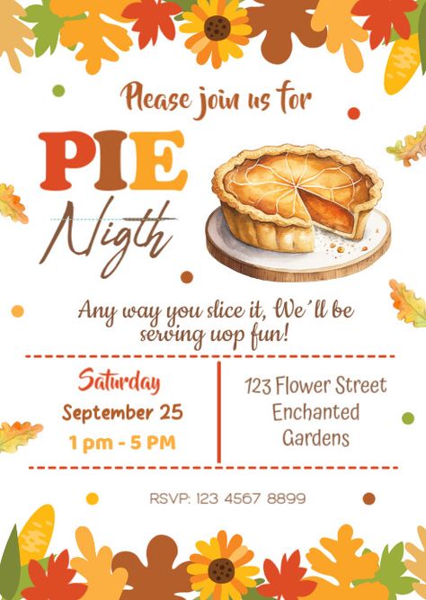 Pie Night, Church Halloween, Linkedin Background Image, Linkedin Background, Linkedin Banner, Kindle Book Cover, Etsy Banner, Campaign Posters, Blog Header