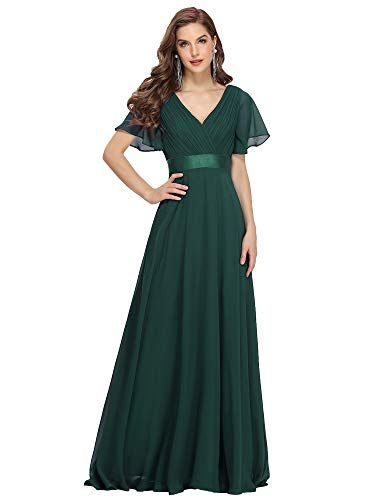 Empire waist evening dress