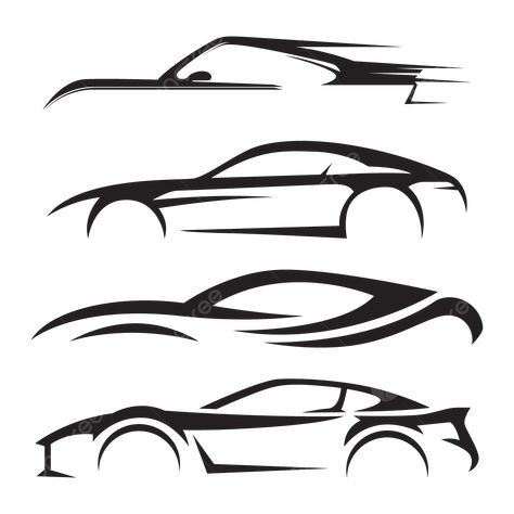 Car Silhouette Logo, Car Logos Design, Car Tuning Logo, Car Silhouette Vector, Logo Car Design, Car Logo Design Ideas, Cars Logo Design, Car Brand Logo, All Car Logos