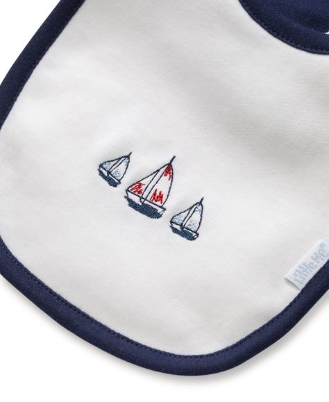 Sailboats Bib & Burp Set - Little Me Custom Gift Cards, Custom Gift Boxes, Safari Theme, Electronic Gifts, Gift Box Packaging, In The Room, Burp Cloth, Gift Card Shop, Sailboats