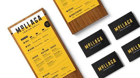 Mollaga Restaurant Branding Design | Longitude° Hospitality Branding, Restaurant Graphics, Restaurant Card, Menu Design Inspiration, Grill Logo, Menue Design, Menu Layout, Fast Casual Restaurant, Menu Inspiration