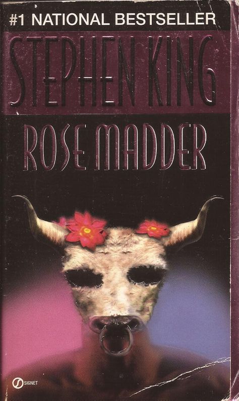 Rose Madder (Paperback) by Stephen King Rose Madder, In High School, Stephen King, Homework, Book Lovers, High School, Movie Posters, Art, Film Posters