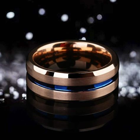 Rose Gold Mens Ring, Gold Man, Man Jewelry, Rose Gold Tungsten, Mens Wedding Bands Tungsten, Tungsten Carbide Wedding Bands, Tungsten Mens Rings, Tungsten Wedding Bands, Handcrafted Rings