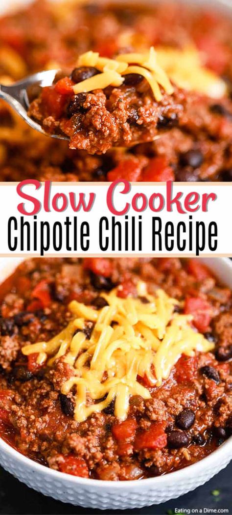 Chipotle Chilli Recipes, Adobo Chili Recipe, Southwest Chili Recipe Crockpot, Chorizo Chili Recipe Crock Pot, Chili Adobo Recipes, Canned Chipotle Pepper Recipes, Recipes With Adobo Peppers, Chipotles In Adobo Recipes, Chipotle In Adobo Sauce Recipes