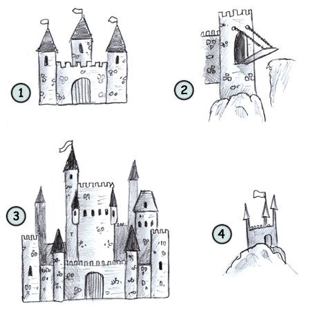 Art Homeschool, Art Worksheets, Artwork Ideas, A Castle, Art How, Drawing Lessons, School Art, Elementary Art, Teaching Art