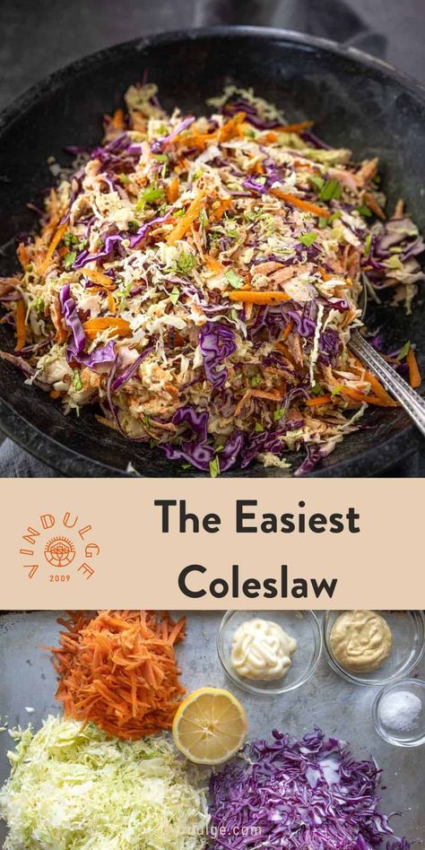 Easy Coleslaw Recipe, Best Coleslaw Recipe, Bbq Appetizers, Bbq Recipes Grill, Easy Coleslaw, Coleslaw Recipe Easy, Eating Light, Brisket Recipes, Side Dishes For Bbq