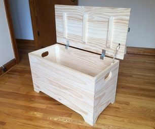 This is a Step by Step to make Boxes! Toy Box Plans How To Build, Toy Box Ideas, Wood Box With Lid, Chests Diy, Diy Simple, Diy Holz, Box Patterns, Wood Plans, Wooden Projects